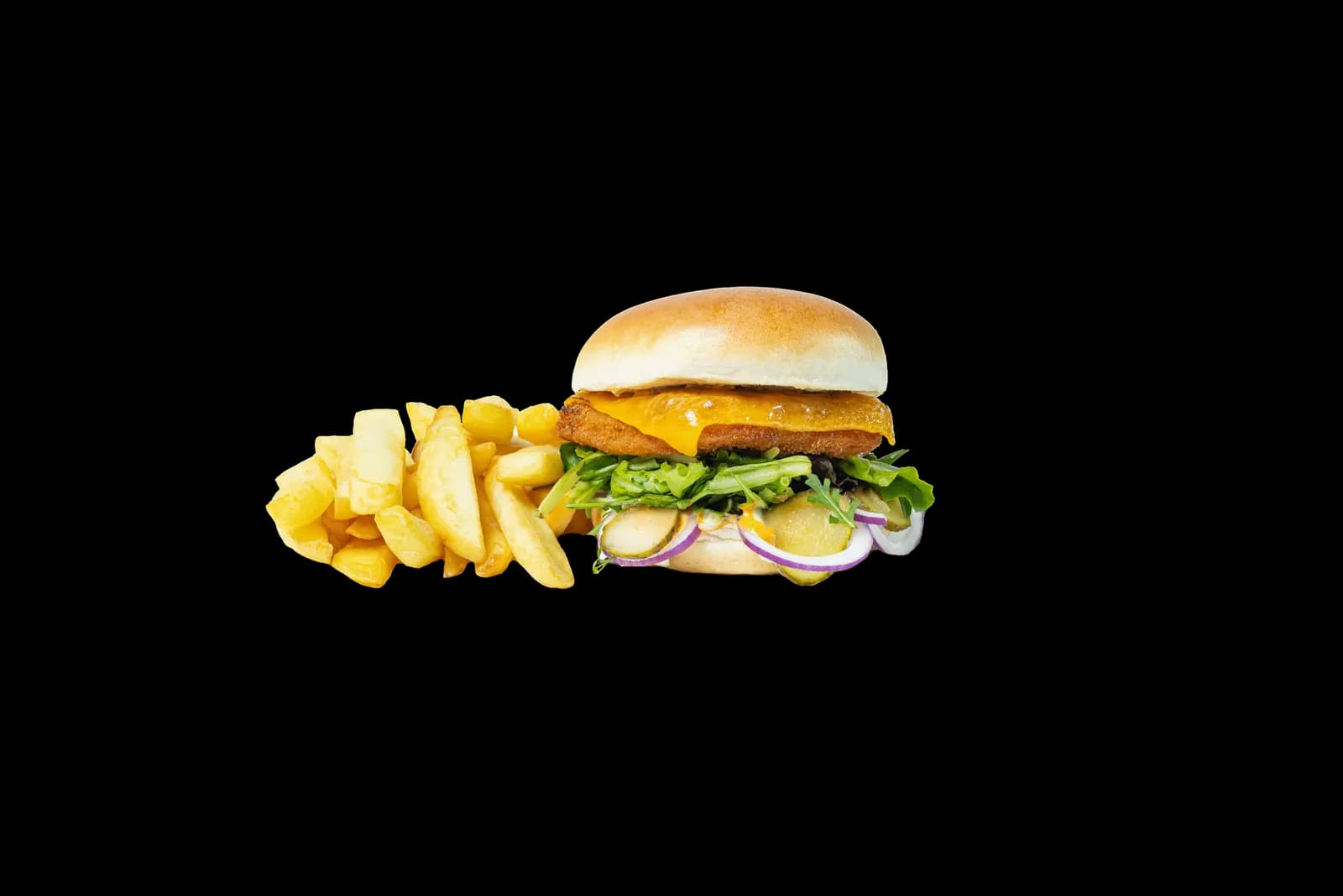 Fish burger