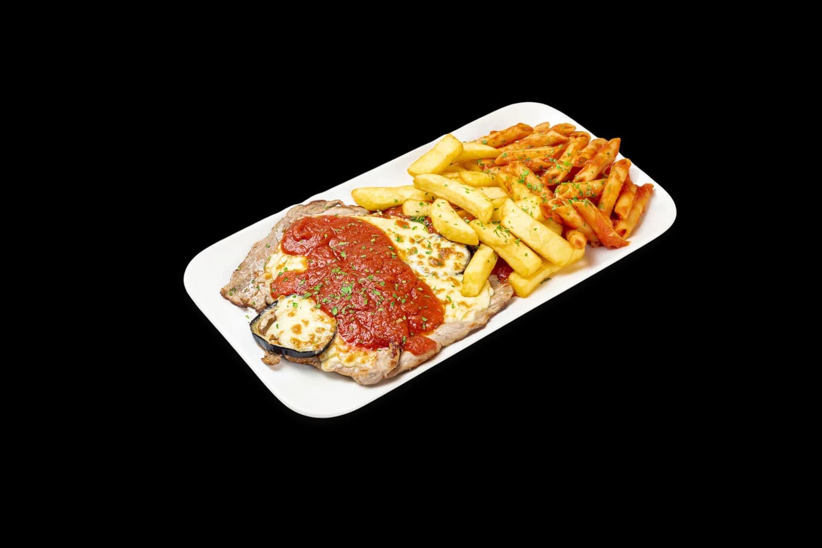 Escalope de veau parmigiana