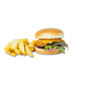 Chicken crousty burger