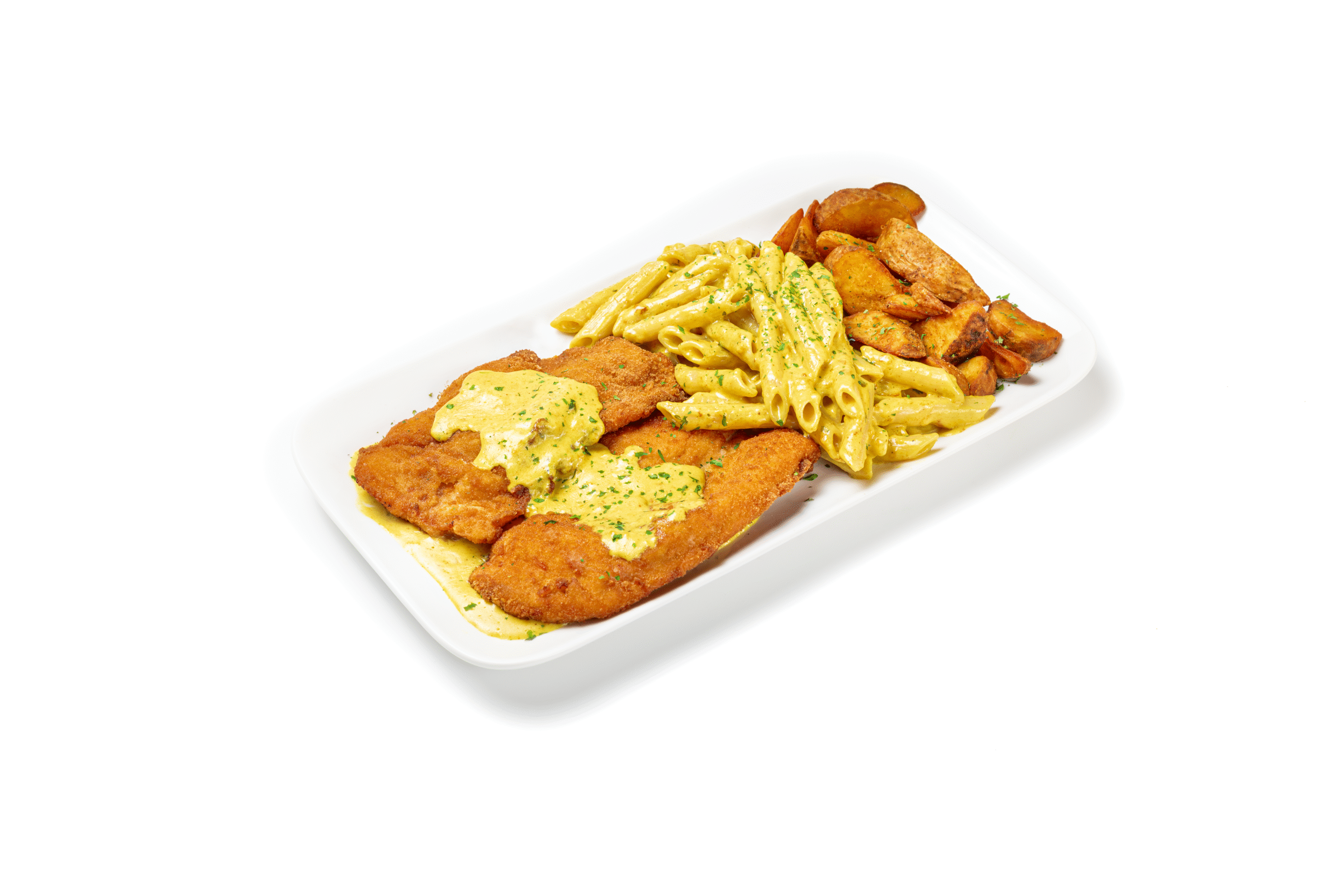 Escalope de poulet pané