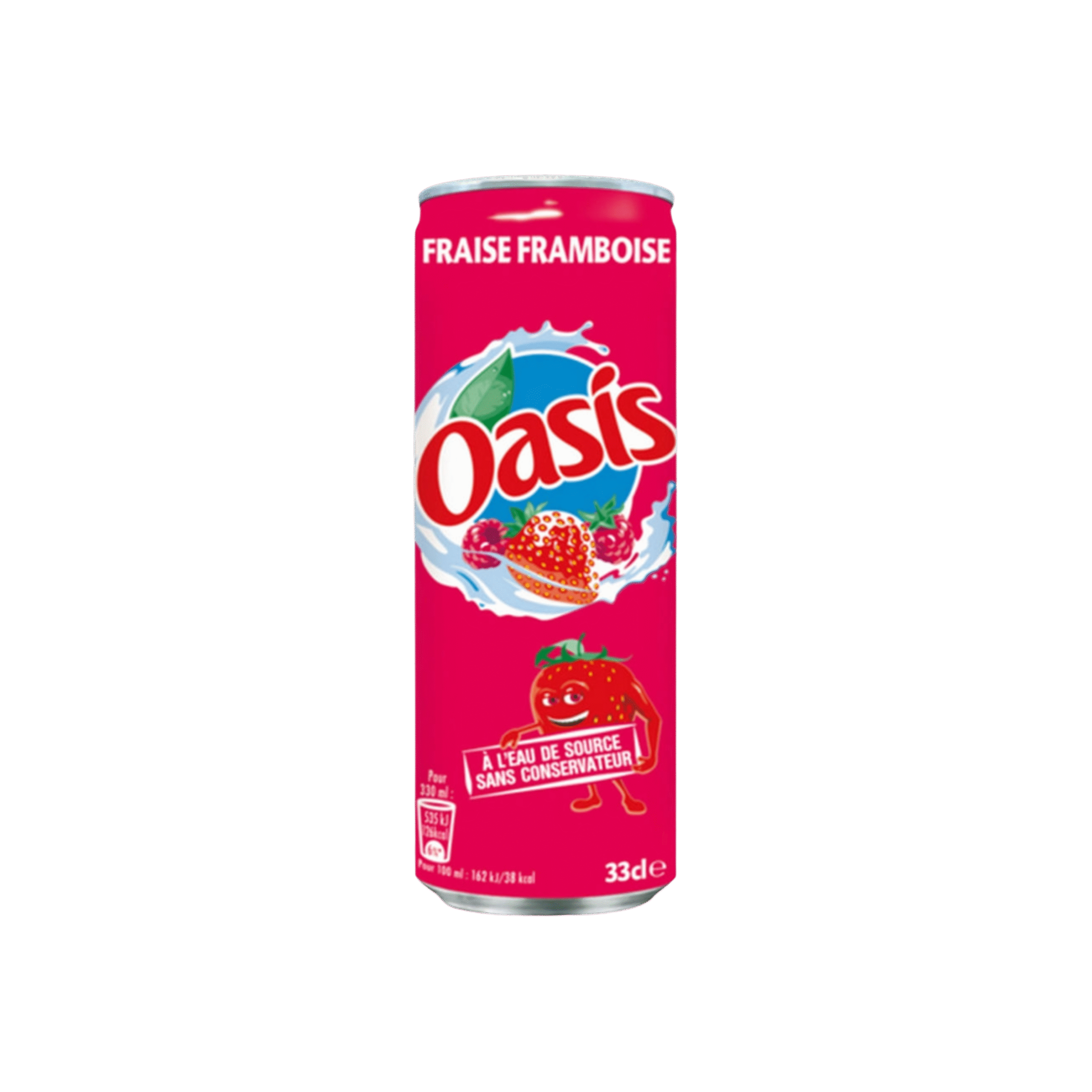 Oasis fraise framboise 33cl