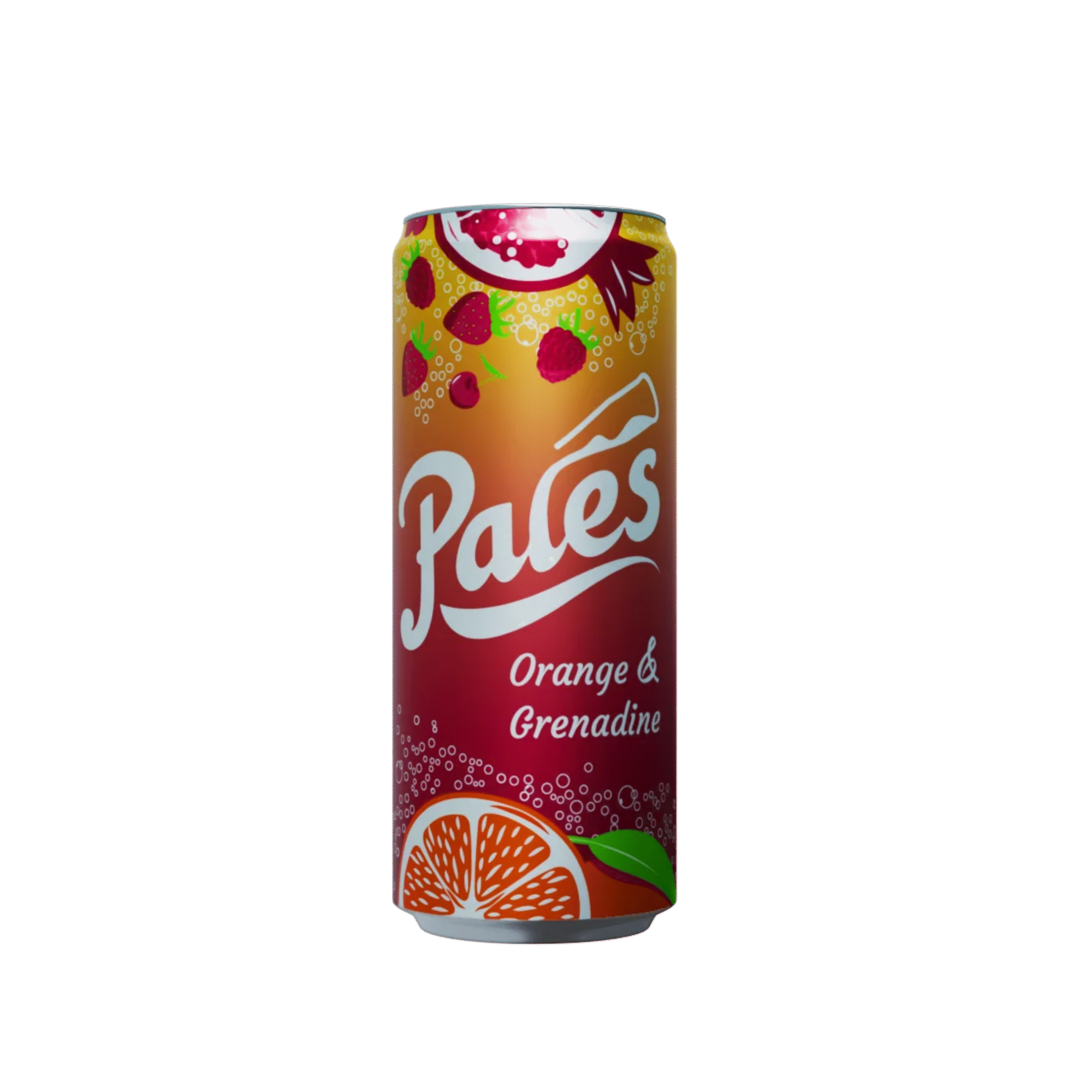 Pales orange grenadine 33cl (pétillant)